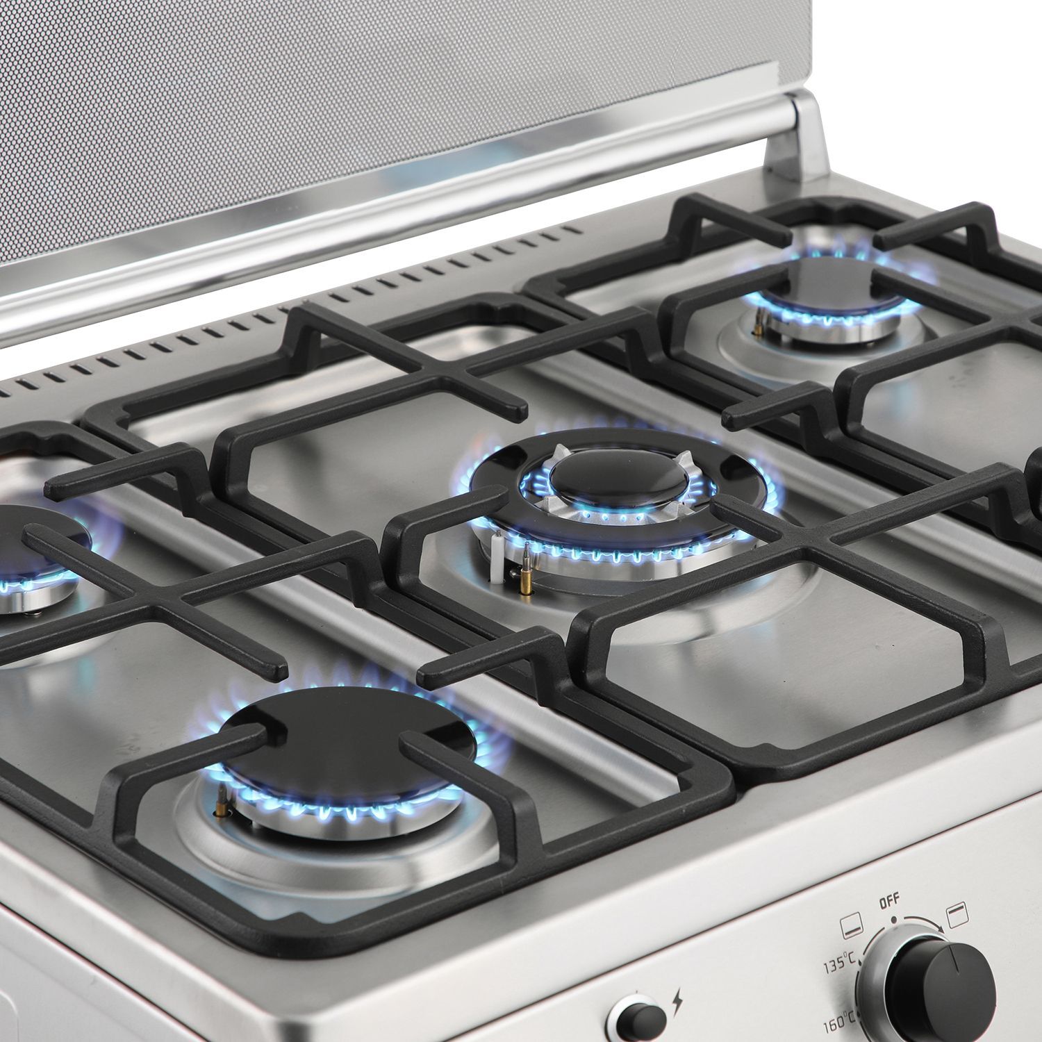 Cocina A Gas Ursus Trotter UT EURO80 PR / 5 Quemadores image number 5.0